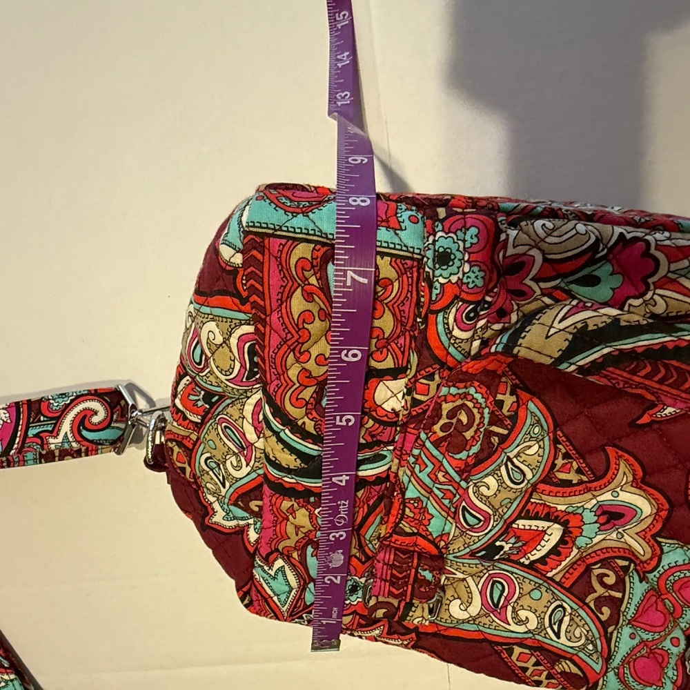 Vera Bradley Iconic 100 Handbag in Regal Paisley - Picture 8 of 9
